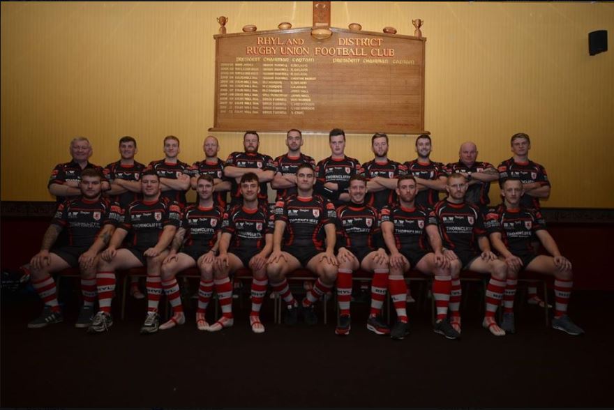 Rhyl Rugby Club 2014 - 2015 1st Team